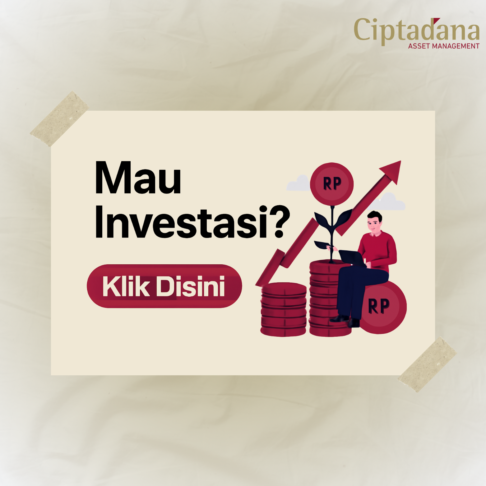 Poster mau investasi
