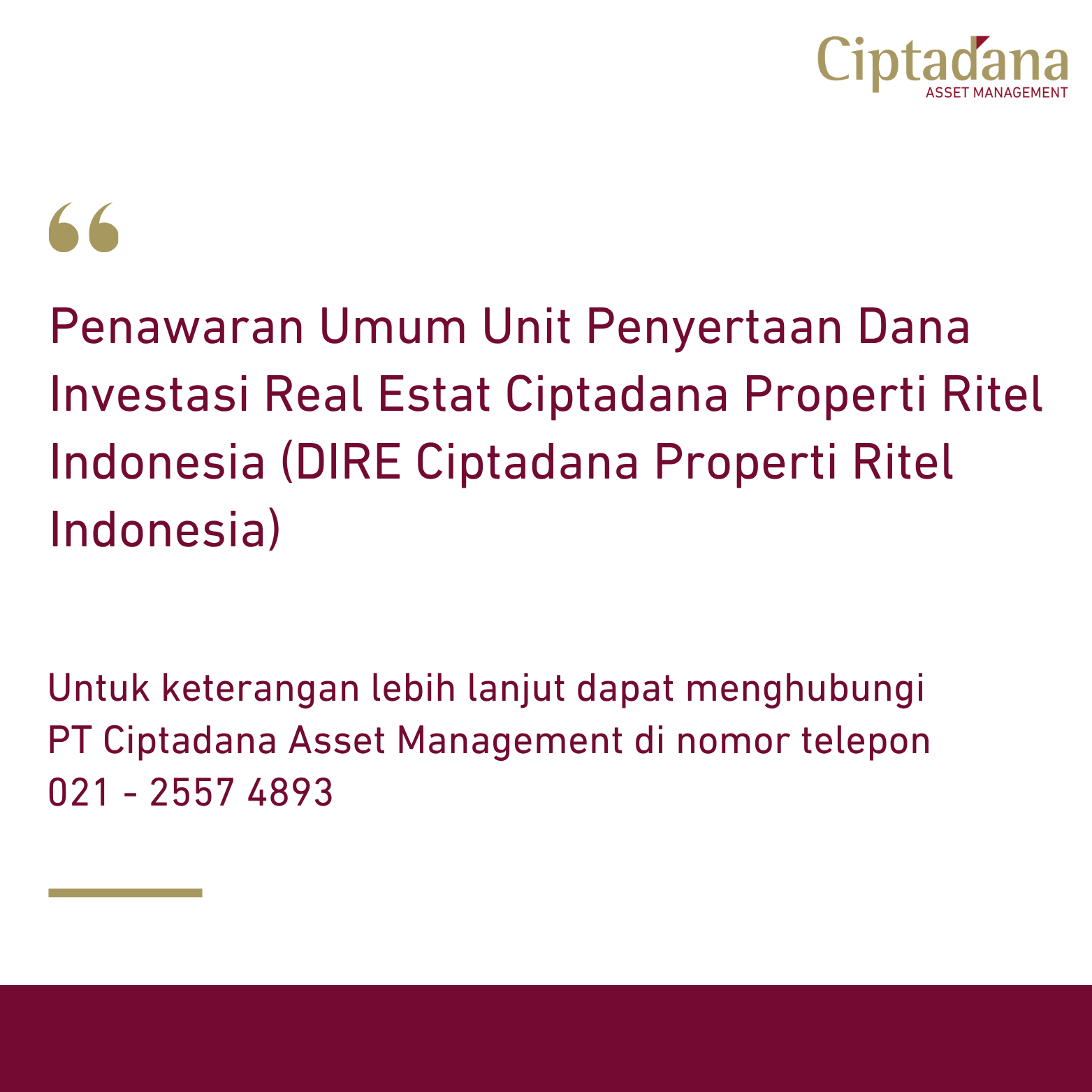 Penawaran umum up dire